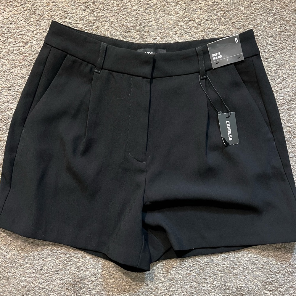EXPRESS Shortie High Rise in Black